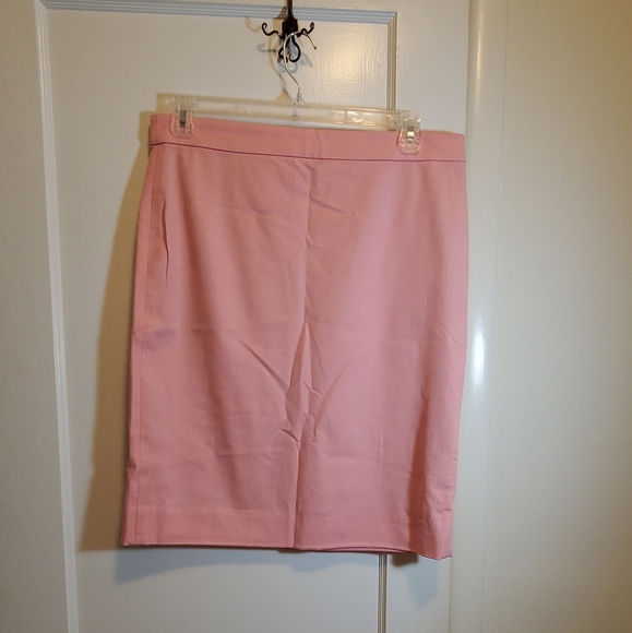 J. Crew pink pencil skirt - Picture 1 of 6